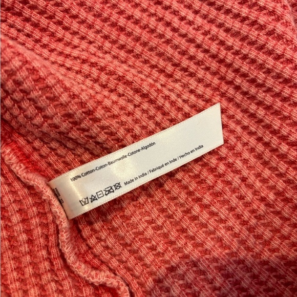 Free People FP One Axel Thermal Hoodie in Lipgloss Medium - Picture 6 of 6